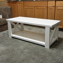 Rustic Farmhouse Coffee Table 