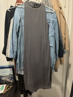 Women’s Striped Cute Dress. Size S