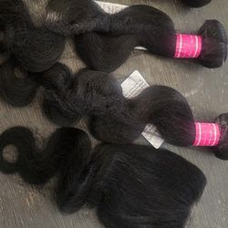 Body Wave Bundles/Closure 