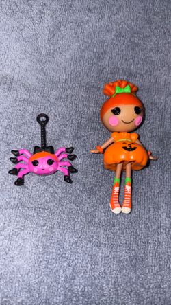 Lalaloopsy  Mini Doll. Pumpkin Candle Light   &.    Pet.   very Rare