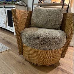 Decorative Chair and ottoman