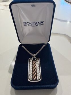 Mens Silver Necklace