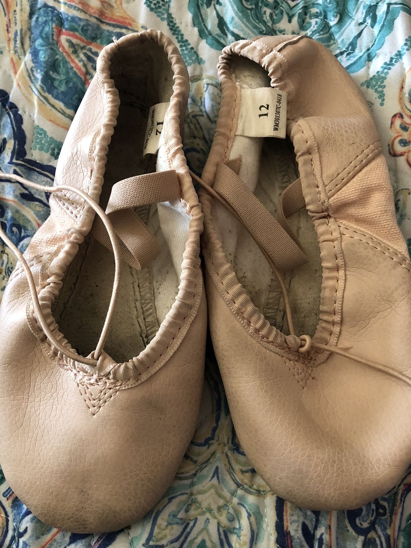 ABT American Ballet theater Brand Ballet Slippers Size 12
