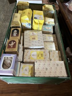 Trunk and Precious Moments Collection  Over  45 Pieces