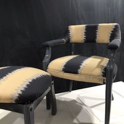 Office/ Accent Chair With Ottoman 