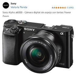 Camara SONY ILCE-6000