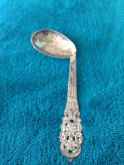 collectible vintage 1940's side serving spoon