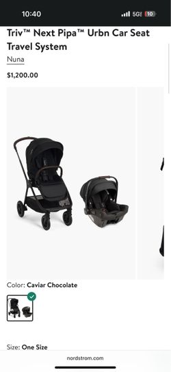 Nuna Triv Next Pipa Urban Travel System