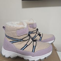 New! Snow boots with wool lining, non-slip, unisex, size 41 EUR, USA 8/Botas de nieve con forro de lana, antideslizantes, unisex, Nro.  41 EuR, USA 8