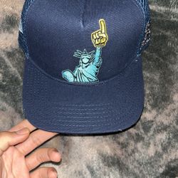 Dark Blue Trucker Hat