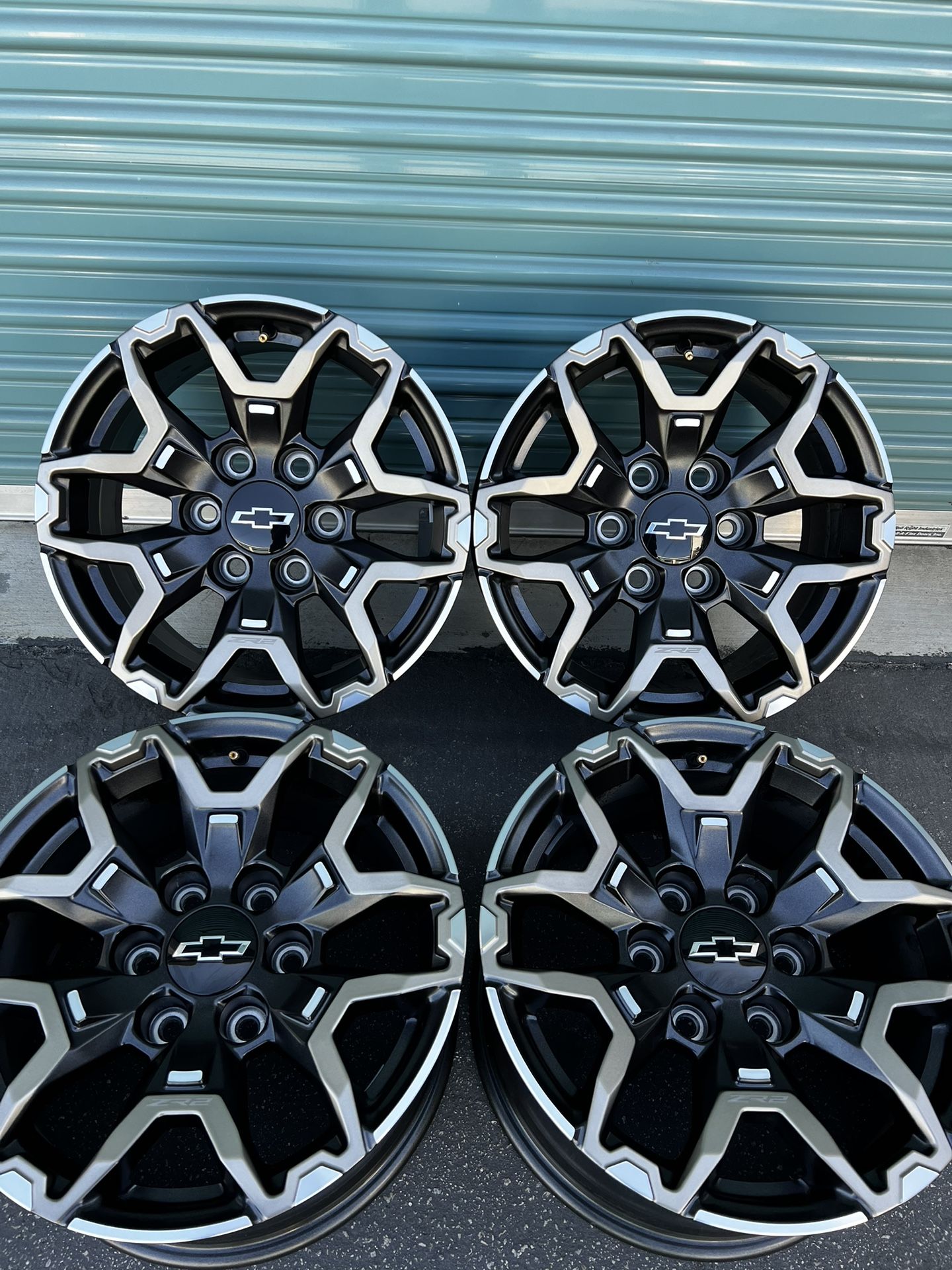 Chevy ZR2 Factory Wheels Rims
