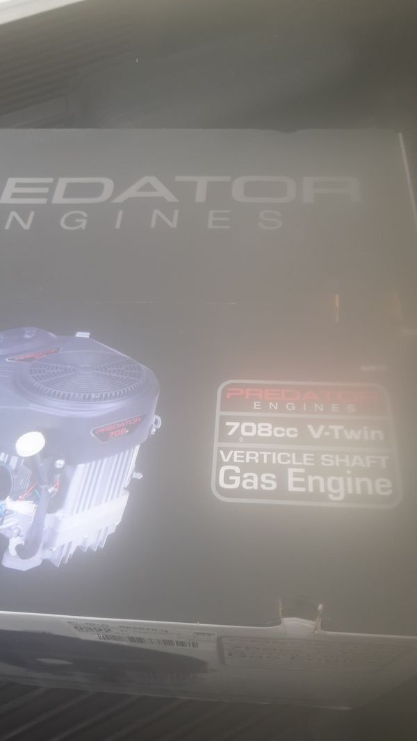 Predator engine 708cc Vtwin Verticle Shaft Gas Engine for Sale in