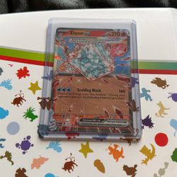 Eiscue Ex Pokemon Card 
