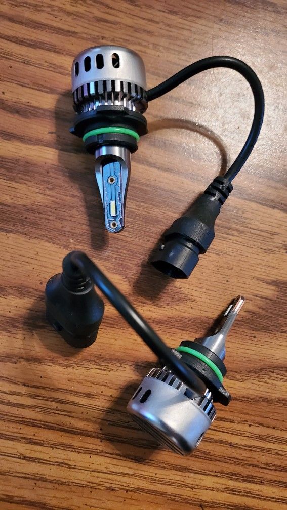 9006 Or Hb4 Led Bulbs 6000k White New!