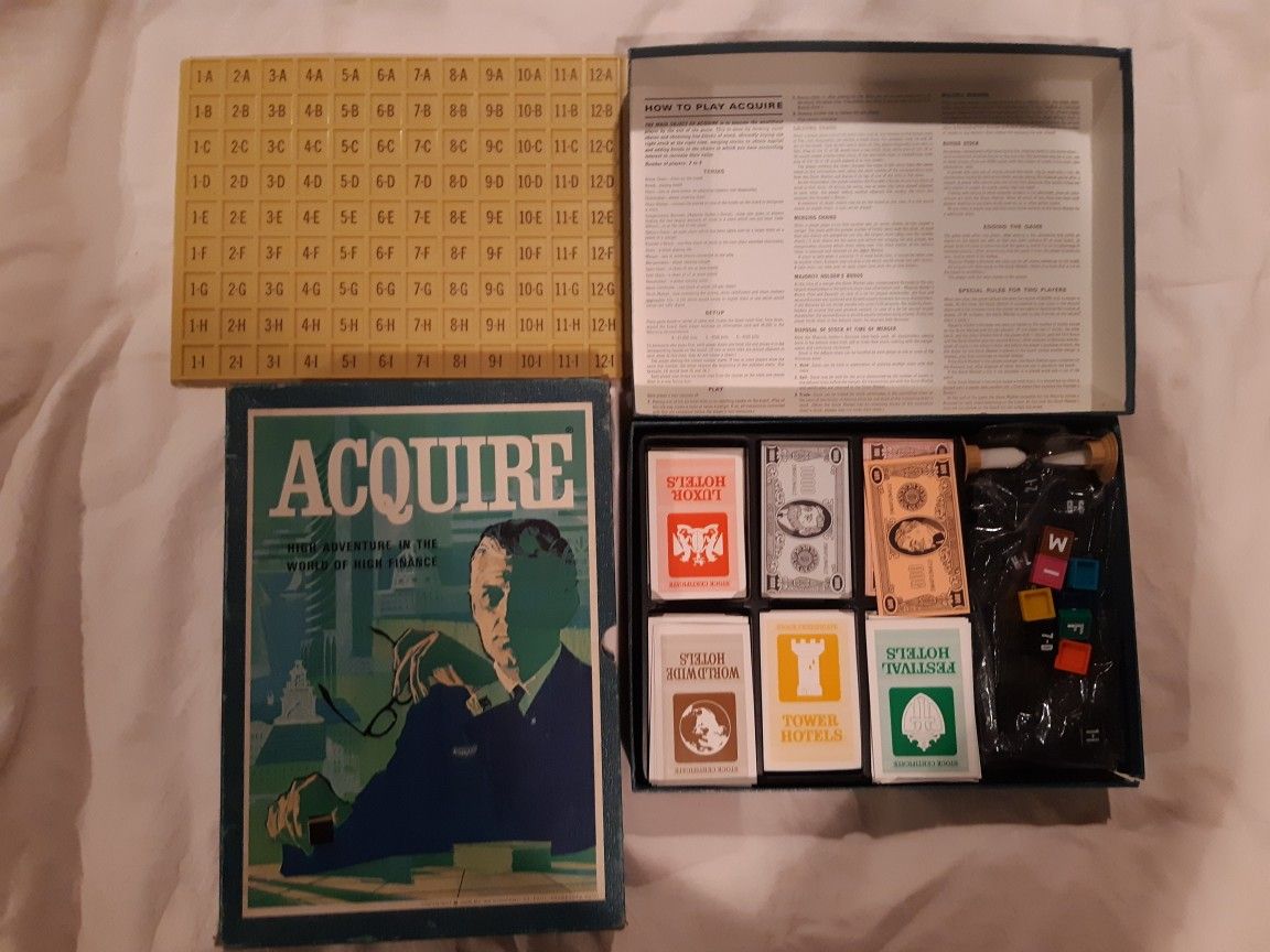 Acquire the board game