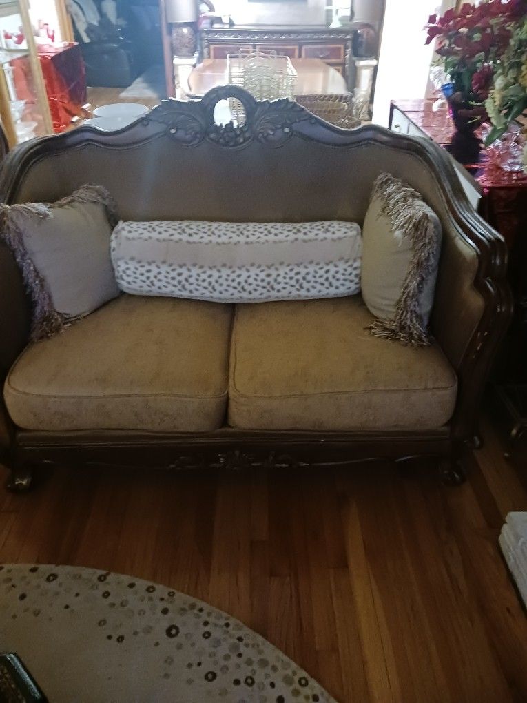SOFA, LOVESEAT AND CHAIR $350