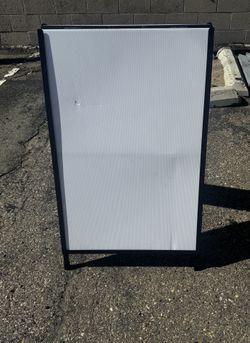 Large Dry Erase Sign Board.