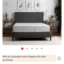 Queen Tulo 8" Memory Foam Mattress