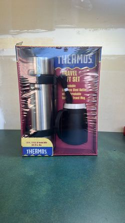 Rare Thermos Travel Gift Bottle And Mug