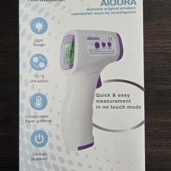 Aiqura Thermometer Open Box New