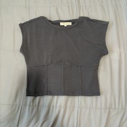 Madden girl gray shirt