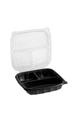 3-Compartment Meal Prep Container with Lid