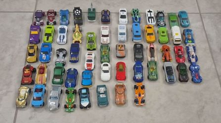 Hot Wheels, Mattel, Matchbox Diecast Car Collection Lot 50+
