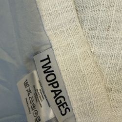 Extra Wide Custom Linen Drapery Panels Set Of Two