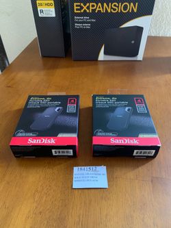 4TB SanDisk Extreme SSD
