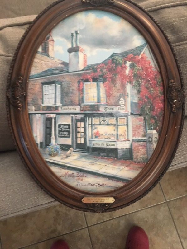 Marty Bell signed "Simon The Pieman Rye" $175 collectible antique