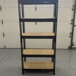 Storage shelves