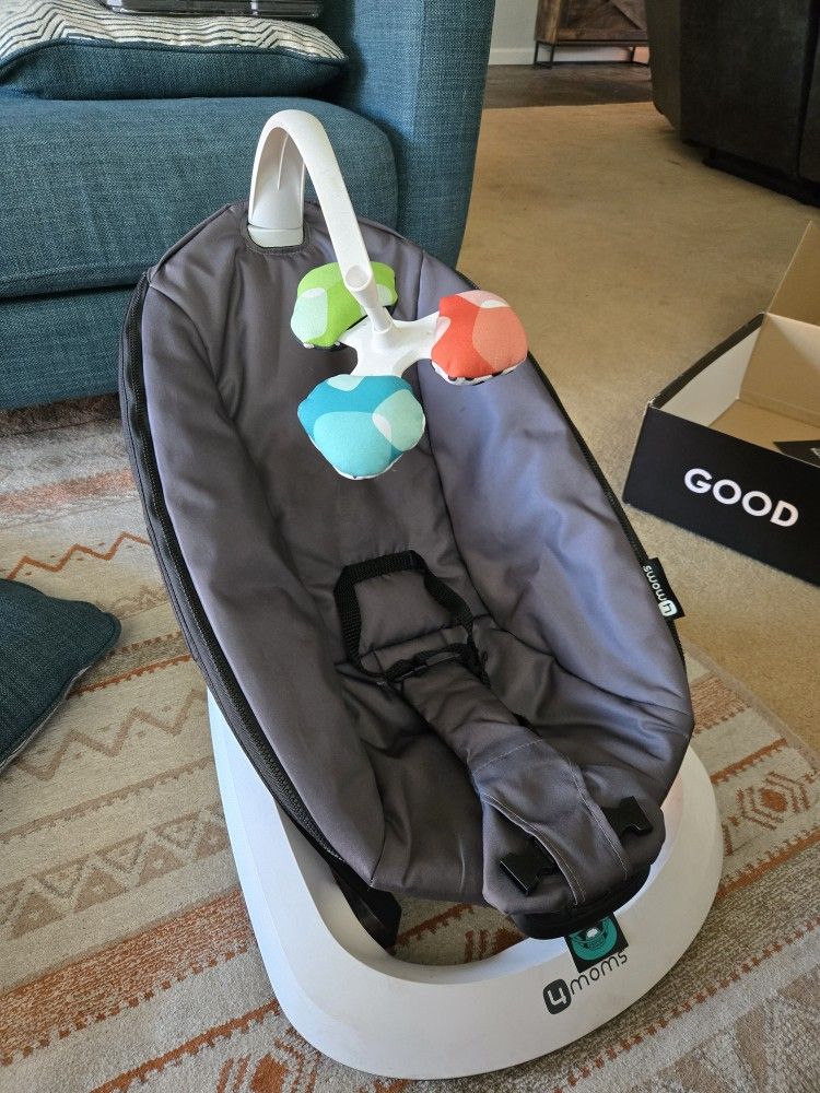 4moms Bounceroo Bouncer - Dark Grey Classic