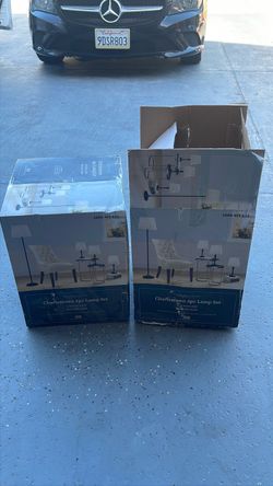 Charlestown 4pc lamp set