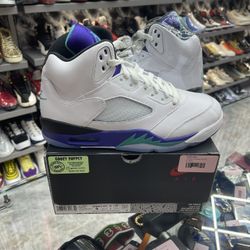 Jordan 5 Grape (2025) - Size 9
