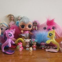 Toys, Dolls, Plush Toys, LoL Dolls, Ponies Etc.