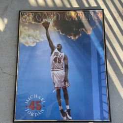 1995 MJ “Second Coming “ Poster 