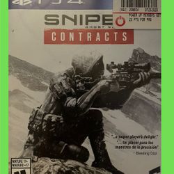 SNIPER GHOST WARRIOR CONTRACTS PLAYSTATION PS4
