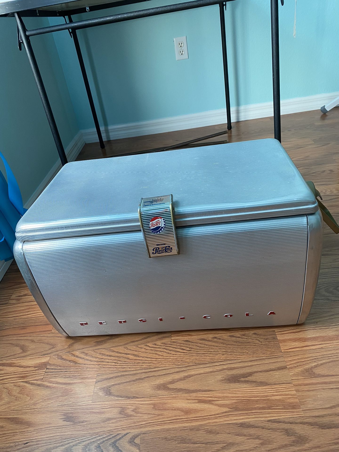 Vintage Coke Cooler Vintage Aluminum Pepsi Cooler Cola Cooler Used