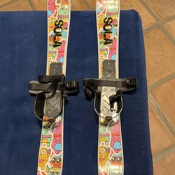 Toddler Skis New With Poles 