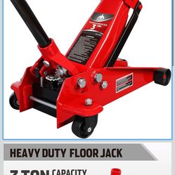 Jack Boss Heavy Duty Hydraulic Car Jack