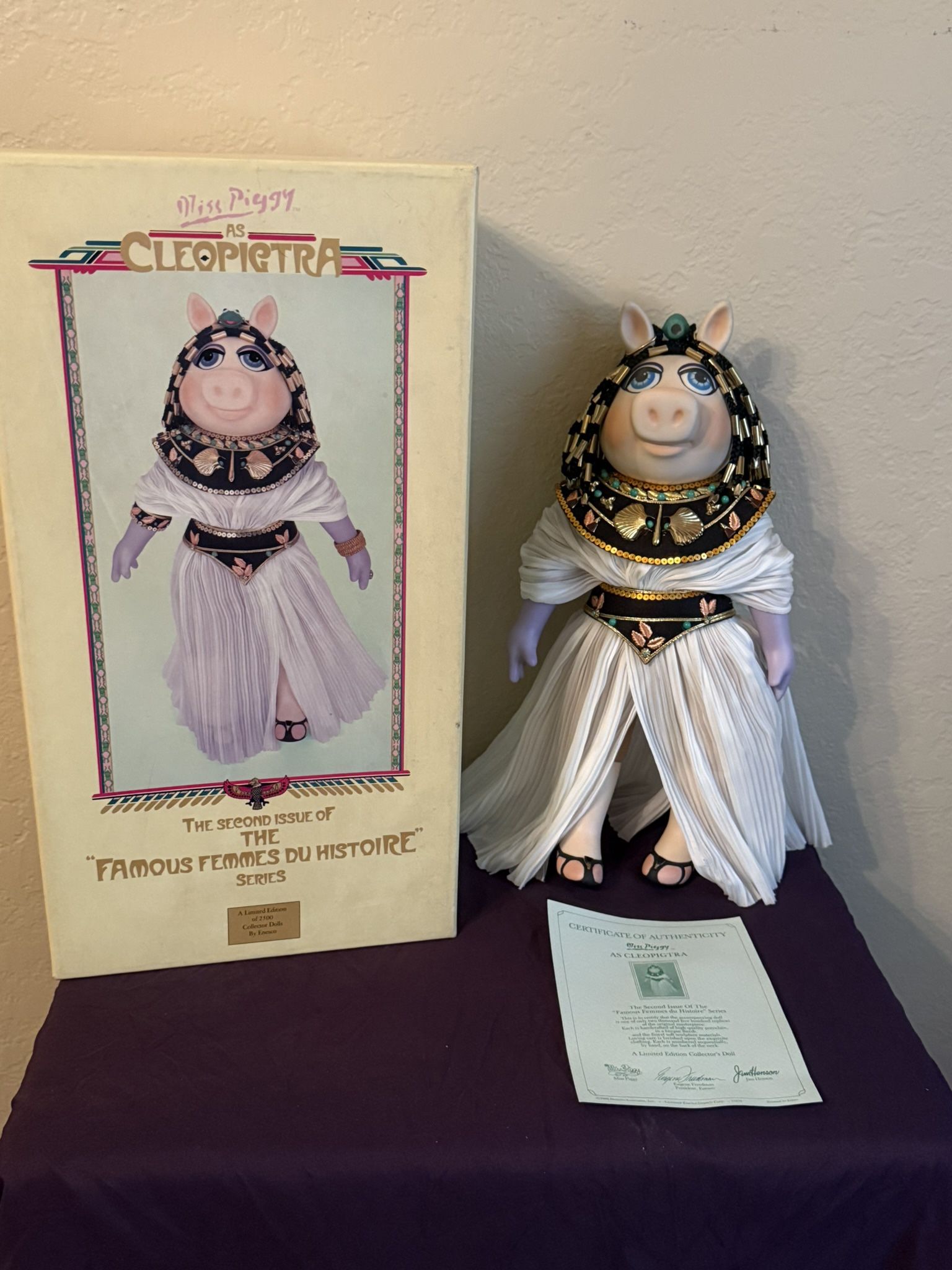 Miss Piggy As Cleopigtra