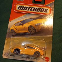 Toyota GR Supra Matchbox Diecast Collection 