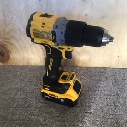 Dewalt 20v XR Drill With Battery 5.0 New 