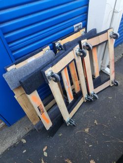 Dolly Carts . 8 furniture carts.