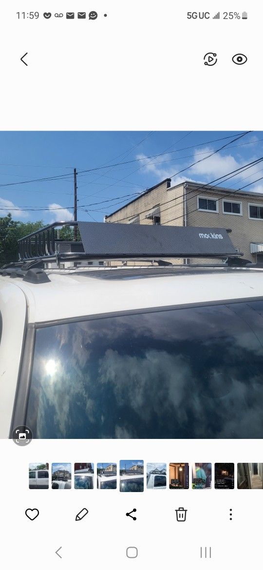 Mockins Roof Cargo basket