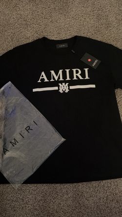 Amiri MA Bar Logo T-Shirt Black
