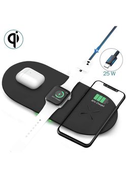 Wireless Charger Pad 3 in 1
