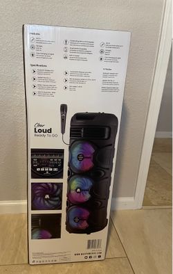 Grgroove -8 led speaker with microphone