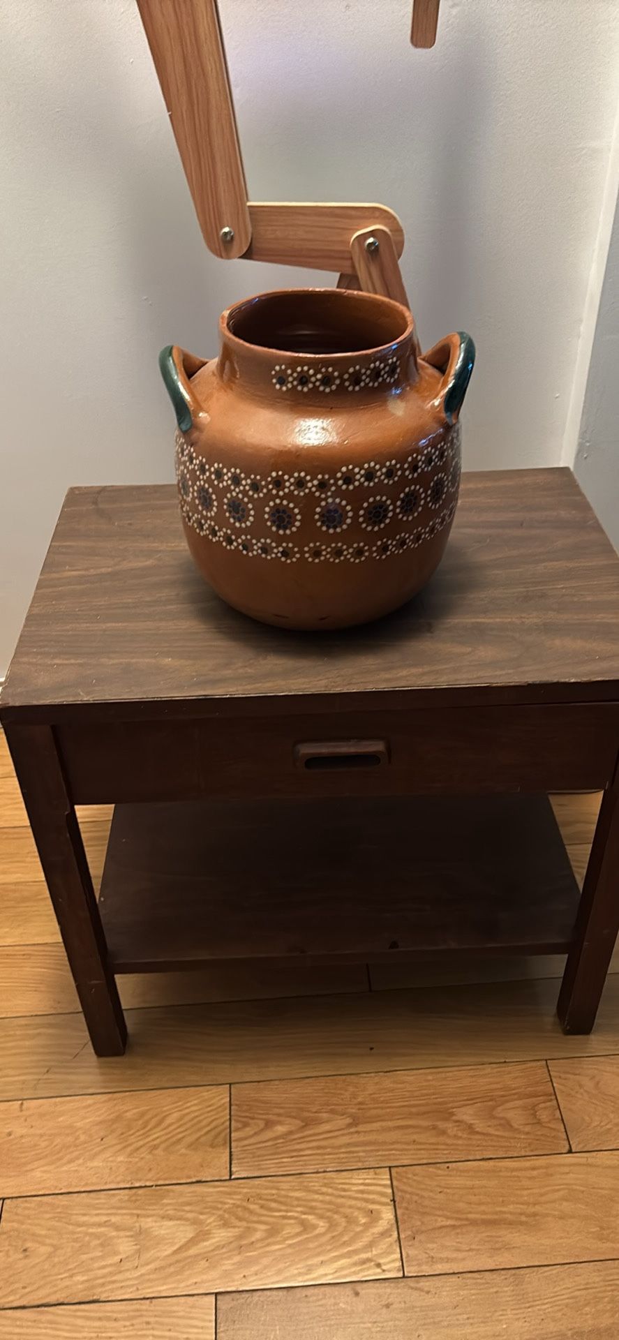 Bedside Table - Solid Wood With One Draw 