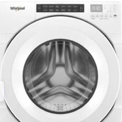 White Whirlpool Front Load Washer